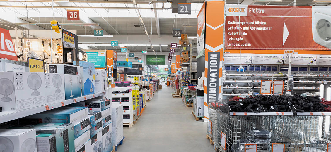 OBI Mittelgang Emmerich