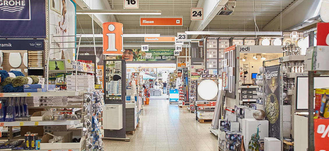 OBI Mittelgang Greding