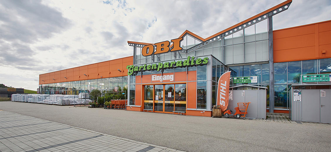 OBI Markt-Eingang Parsdorf