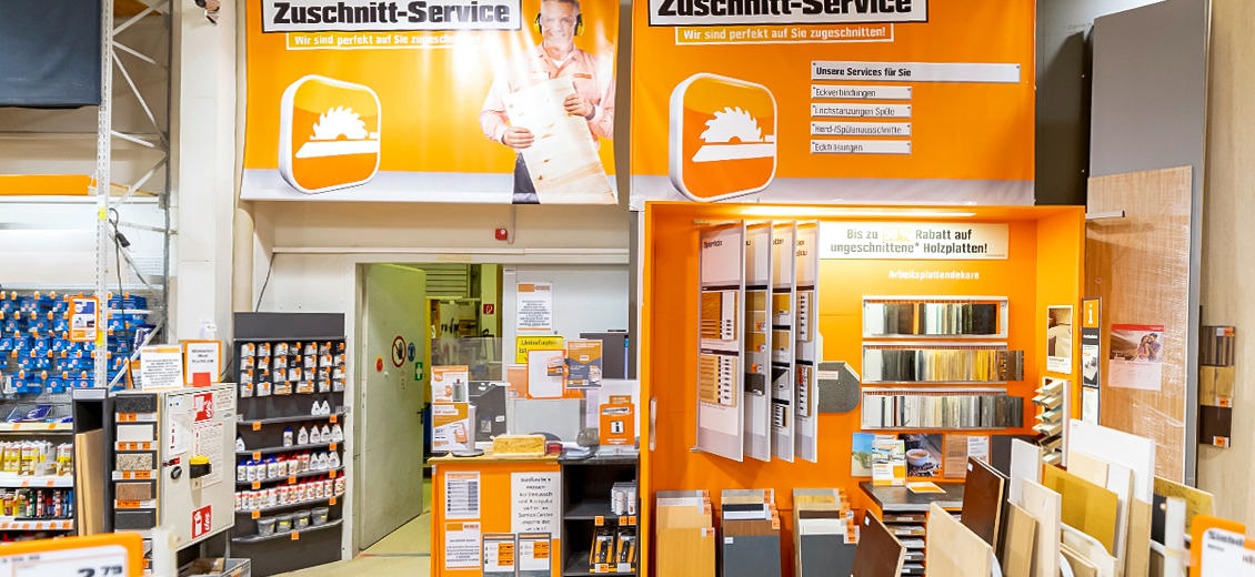 OBI Holzzuschnitt-Service Stuttgart-Wangen