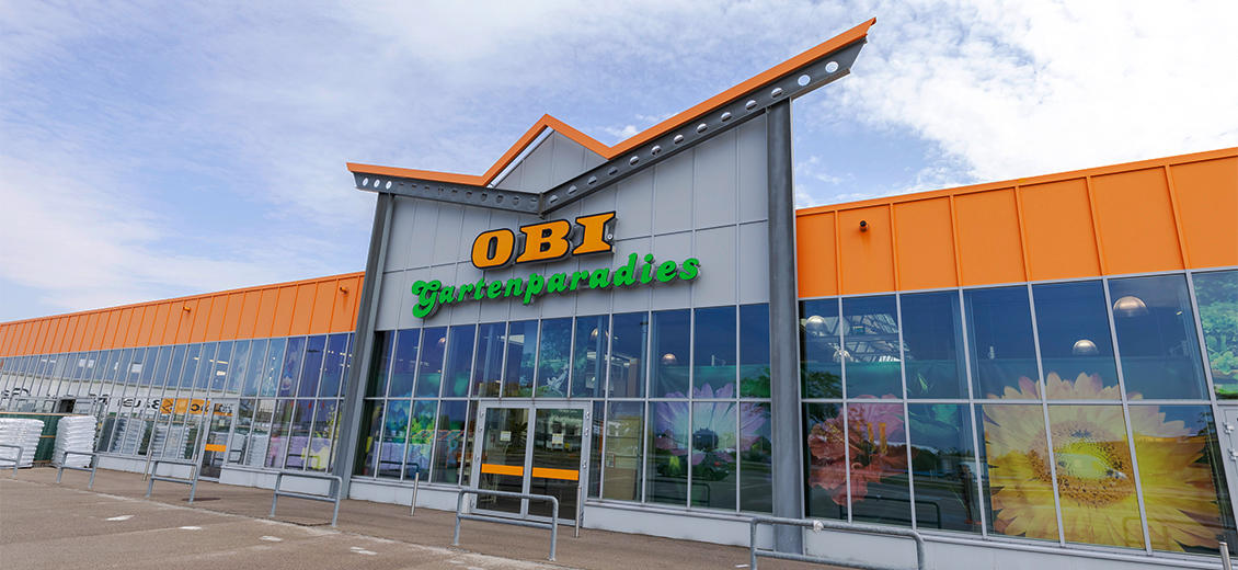 OBI Markt-Eingang Neusiedl-See