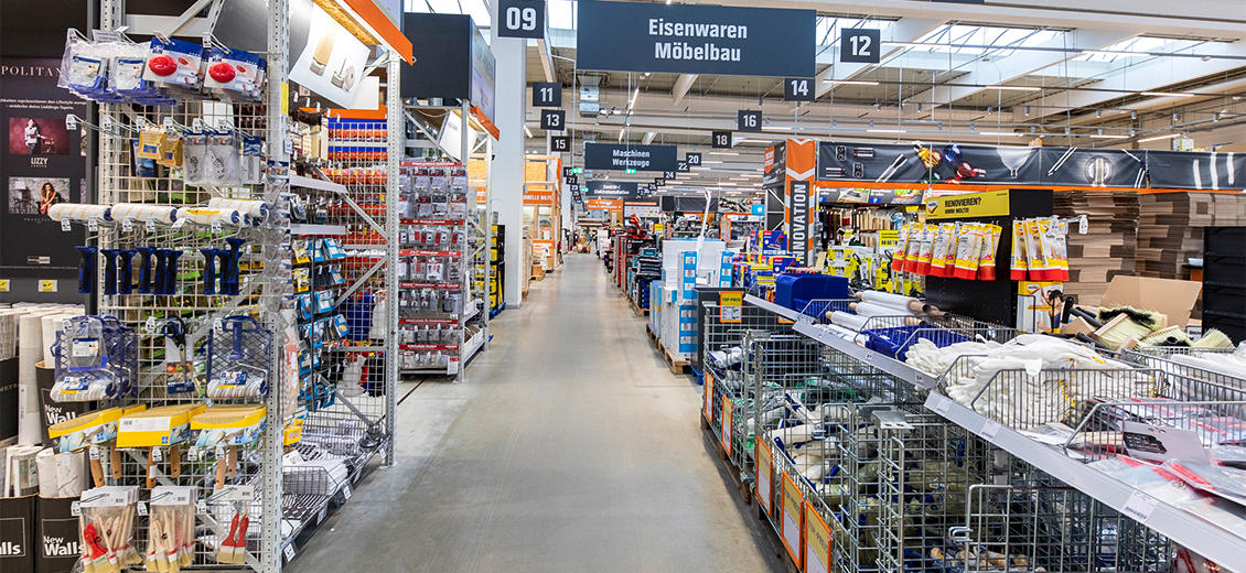 OBI Mittelgang Köln-Marsdorf