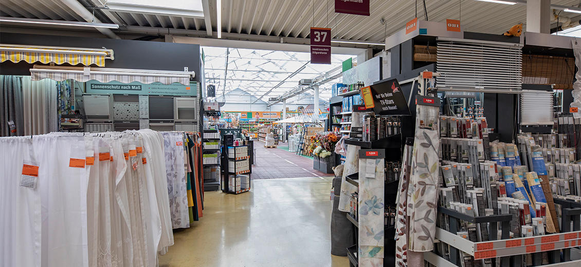 OBI Mittelgang Konstanz