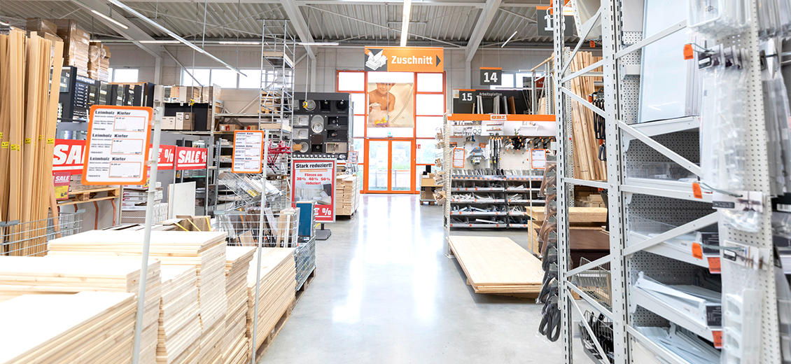 OBI Mittelgang Leonberg