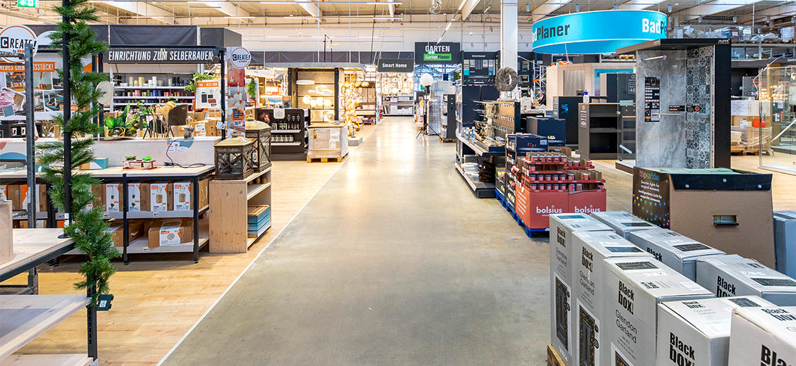 OBI Mittelgang Köln-Marsdorf