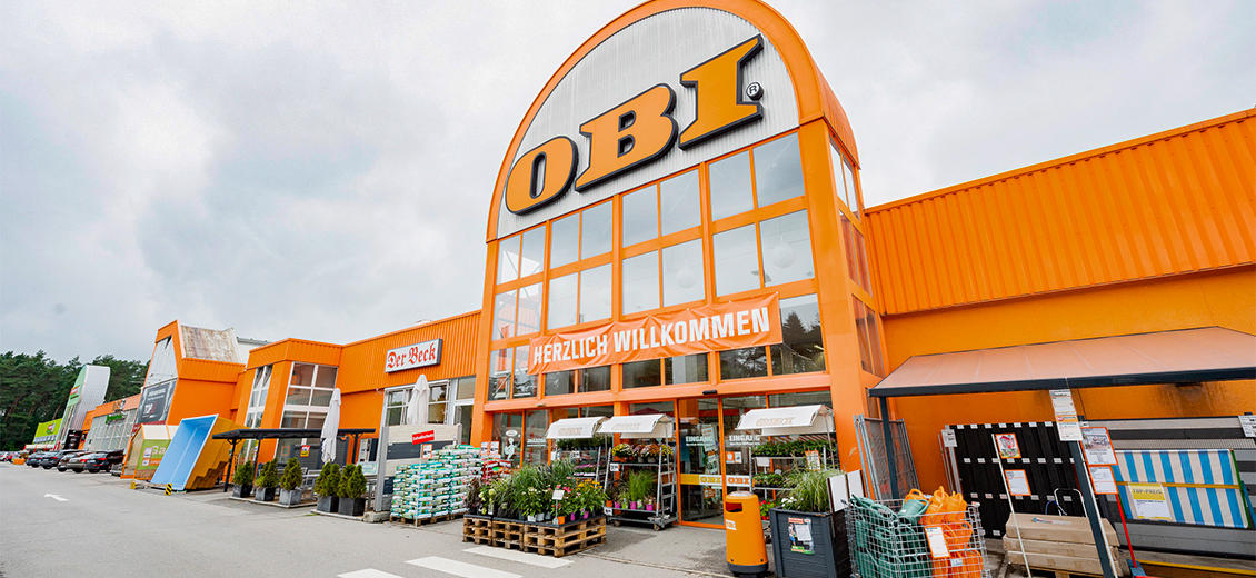 OBI Markt-Eingang Lauf