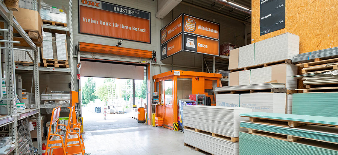 OBI Baustoffhalle Düsseldorf Rath
