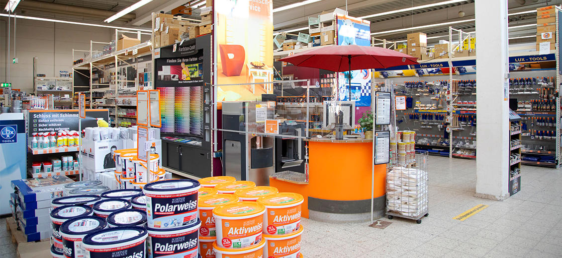 OBI Farbmisch-Service Bitterfeld