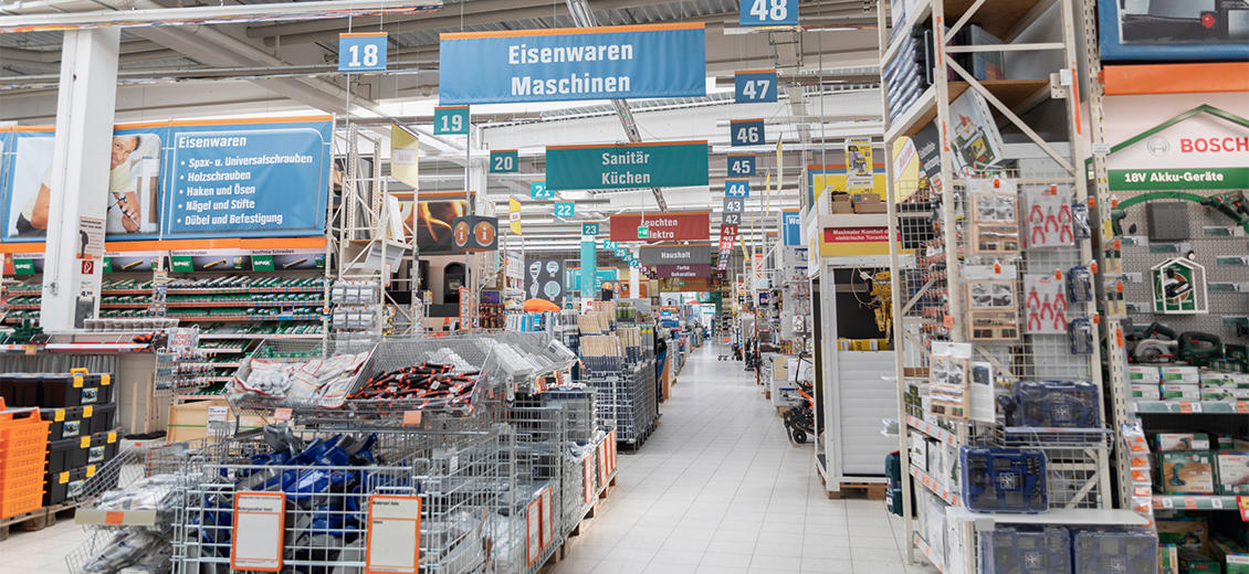 OBI Mittelgang Fulda