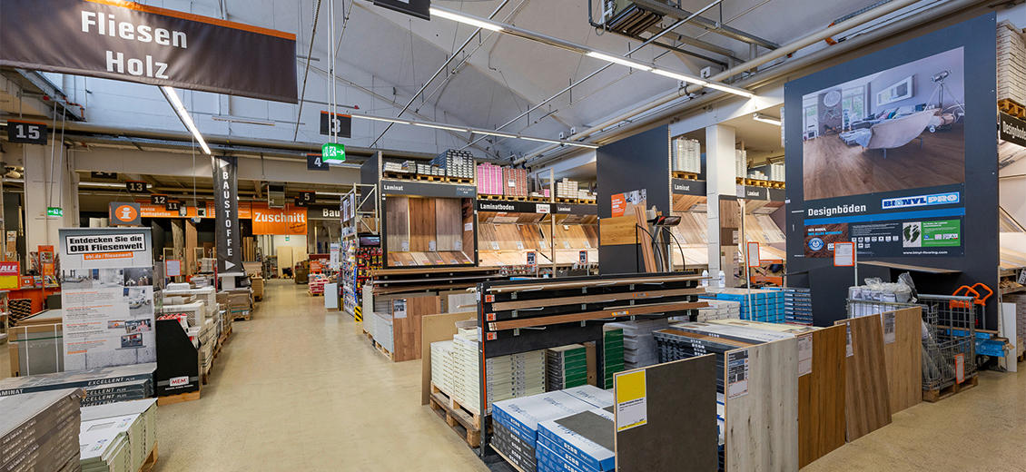 OBI Baustoffhalle Lauf